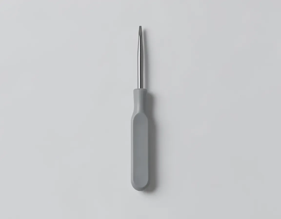 flat screwdriver — illustrative image