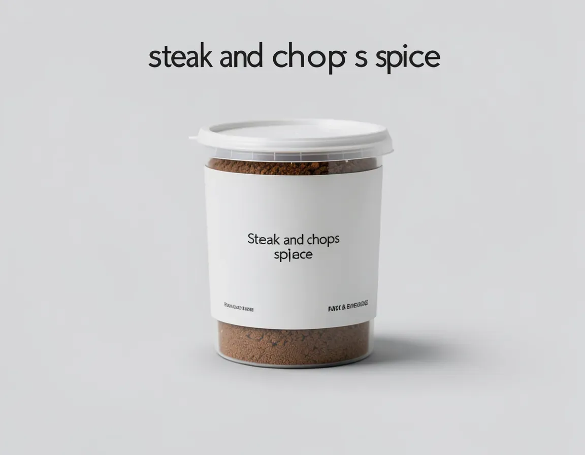 steak and chops spice — illustrative image