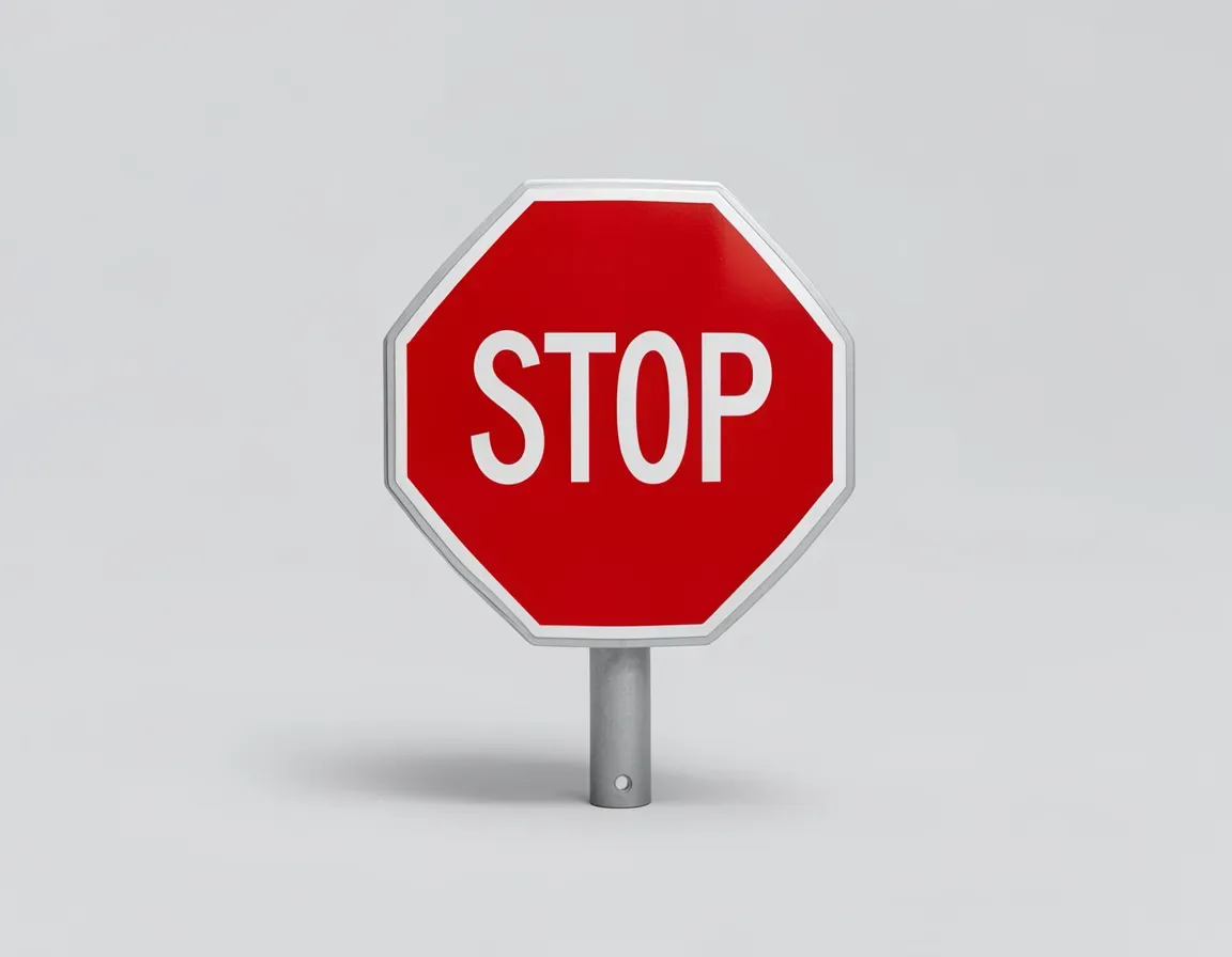 traffic sign — illustrative image